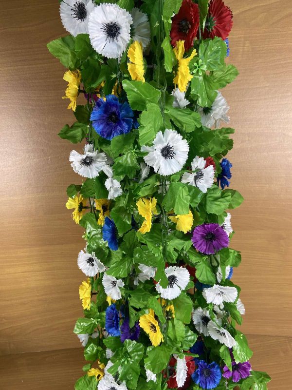 Штучні квіти Ланцюжок Мак Польовий ОА00075105