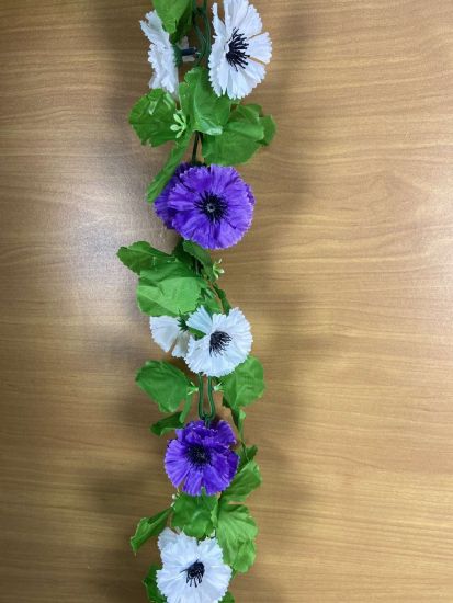 Штучні квіти Ланцюжок Мак Польовий ОА00075105