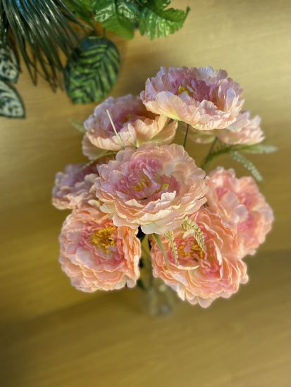 Штучні квіти Букет Піон 9 голів ОА 002752010