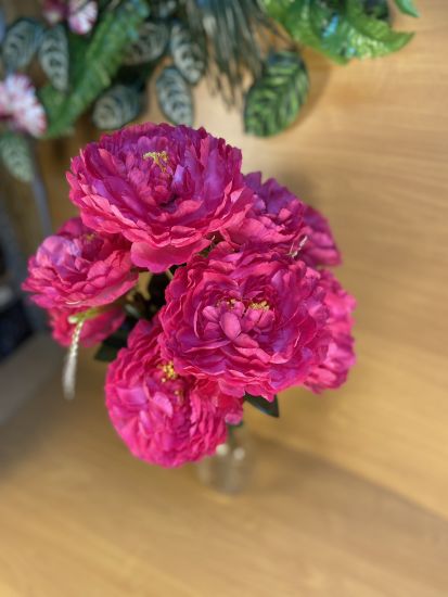 Штучні квіти Букет Піон 9 голів ОА 002752010