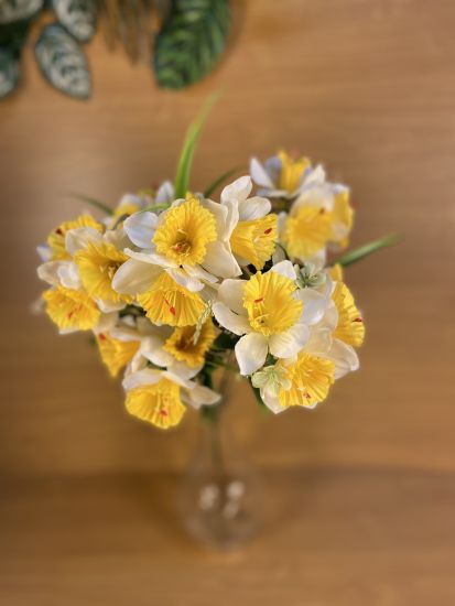 Штучні квіти Букет Нарцис 7 голів 21 квітка ОА 00125202